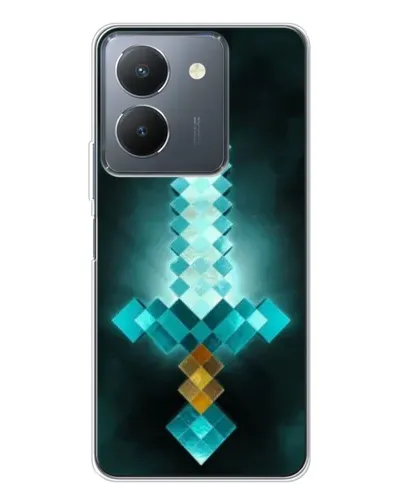 Чехол для Vivo S30 Pro Mini с картинкой «Алмазный меч неон»