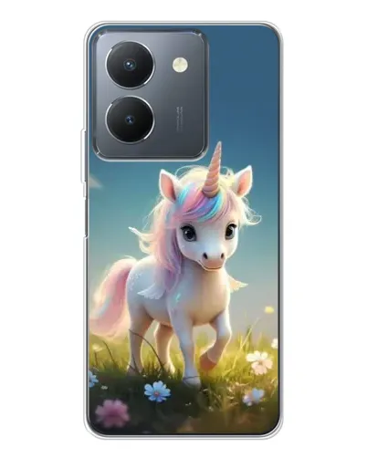 Чехол для Vivo S30 Pro Mini с картинкой «Единорог на поляне» Чехол для Vivo S30 Pro Mini с картинкой «Единорог на поляне»