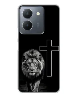 Чехол для Vivo S30 Pro Mini с картинкой «Лев и Крест» Чехол для Vivo S30 Pro Mini с картинкой «Лев и Крест»