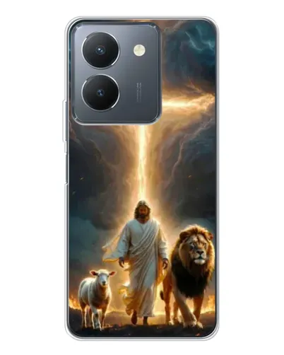 Чехол для Vivo S30 Pro Mini с картинкой «Лев Иуды и Свет» Чехол для Vivo S30 Pro Mini с картинкой «Лев Иуды и Свет»