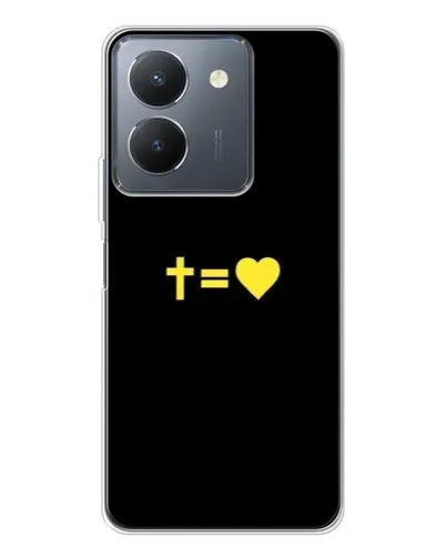 Чехол для Vivo S30 Pro Mini с картинкой «Сердце и Крест» Чехол для Vivo S30 Pro Mini с картинкой «Сердце и Крест»