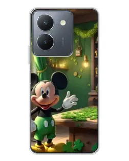Чехол для Vivo S30 Pro Mini с картинкой «Микки в мастерской»