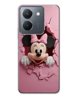 Чехол для Vivo S30 Pro Mini с картинкой «Минни сквозь стену»