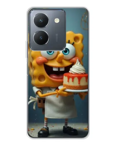 Чехол для Vivo S30 Pro Mini с картинкой «Повар Спанч Боб»