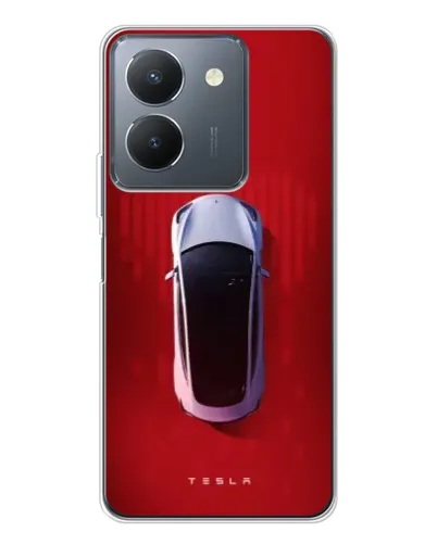 Чехол для Vivo S30 Pro Mini с картинкой «Tesla Top View» Чехол для Vivo S30 Pro Mini с картинкой «Tesla Top View»