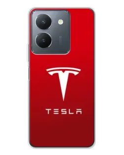 Чехол для Vivo S30 Pro Mini с картинкой «Tesla Red Classic» Чехол для Vivo S30 Pro Mini с картинкой «Tesla Red Classic»