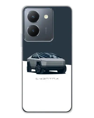 Чехол для Vivo S30 Pro Mini с картинкой «Серебристый Cybertruck Tesla» Чехол для Vivo S30 Pro Mini с картинкой «Серебристый Cybertruck Tesla»