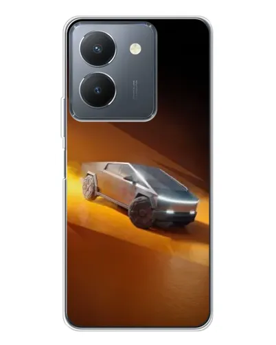 Чехол для Vivo S30 Pro Mini с картинкой «Cybertruck в пустыне» Чехол для Vivo S30 Pro Mini с картинкой «Cybertruck в пустыне»