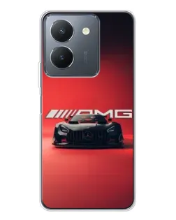 Чехол для Vivo S30 Pro Mini с картинкой «Mercedes AMG — красная линия»