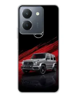 Чехол для Vivo S30 Pro Mini с картинкой «Mercedes G-Class красный»