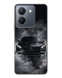 Чехол для Vivo S30 Pro Mini с картинкой «Mercedes в дыму»