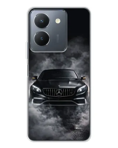Чехол для Vivo S30 Pro Mini с картинкой «Mercedes в дыму» Чехол для Vivo S30 Pro Mini с картинкой «Mercedes в дыму»