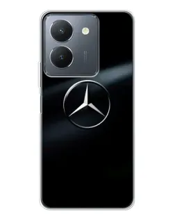 Чехол для Vivo S30 Pro Mini с картинкой «Mercedes на металле»