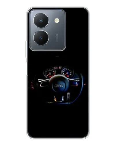 Чехол для Vivo S30 Pro Mini с картинкой «Салон Audi — руль»