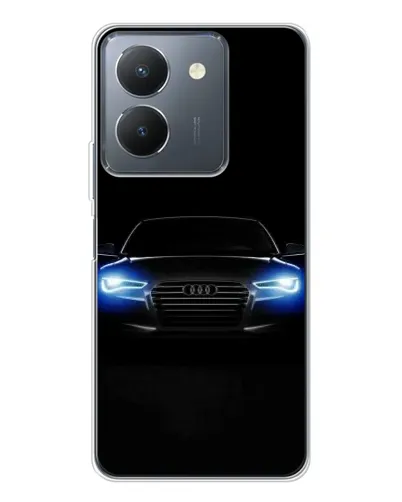 Чехол для Vivo S30 Pro Mini с картинкой «Audi в неоне»