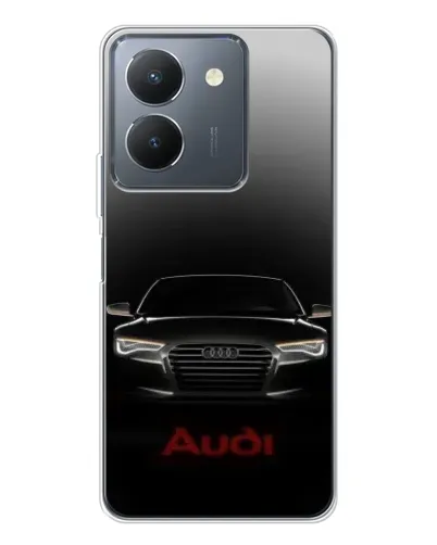 Чехол для Vivo S30 Pro Mini с картинкой «Audi — градиентный контур»