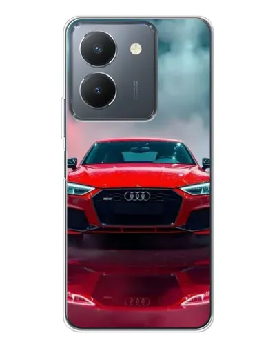 Чехол для Vivo S30 Pro Mini с картинкой «Audi RS — красный стиль»