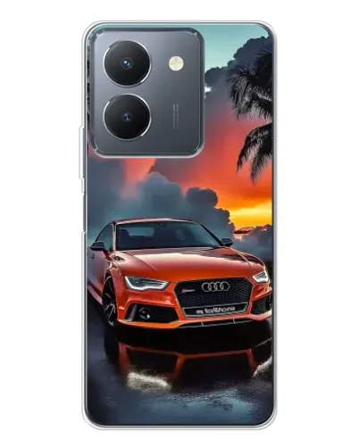 Чехол для Vivo S30 Pro Mini с картинкой «Audi — закат»