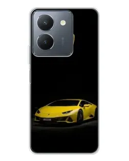 Чехол для Vivo S30 Pro Mini с картинкой «Lamborghini желтый акцент»