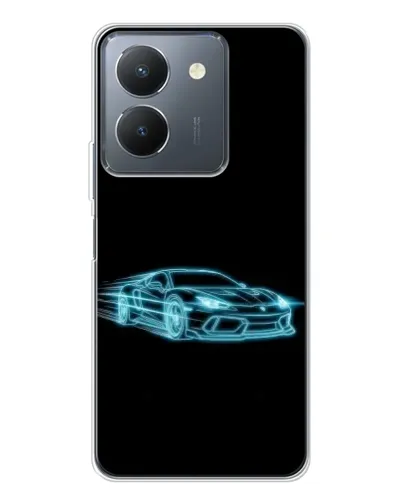 Чехол для Vivo S30 Pro Mini с картинкой «Неоновый контур Lamborghini» Чехол для Vivo S30 Pro Mini с картинкой «Неоновый контур Lamborghini»