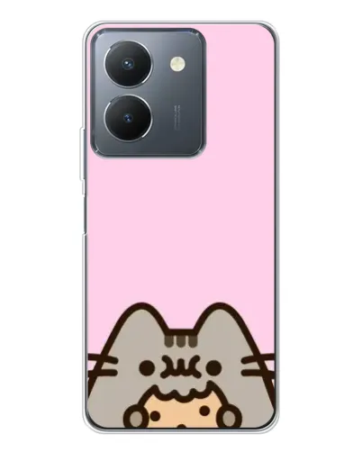 Чехол для Vivo S30 Pro Mini с картинкой «Pusheen и печенье» Чехол для Vivo S30 Pro Mini с картинкой «Pusheen и печенье»