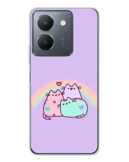 Чехол для Vivo S30 Pro Mini с картинкой «Радужные Пушины» Чехол для Vivo S30 Pro Mini с картинкой «Радужные Пушины»