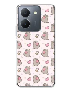Чехол для Vivo S30 Pro Mini с картинкой «Пушин и сладости» Чехол для Vivo S30 Pro Mini с картинкой «Пушин и сладости»