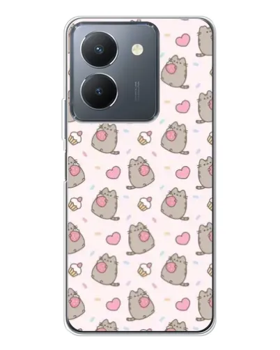 Чехол для Vivo S30 Pro Mini с картинкой «Пушин и сладости» Чехол для Vivo S30 Pro Mini с картинкой «Пушин и сладости»