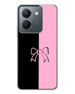Чехол для Vivo S30 Pro Mini с картинкой «Половинки банта»
