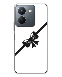 Чехол для Vivo S30 Pro Mini с картинкой «Диагональный бант»
