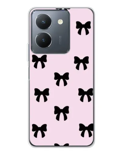 Чехол для Vivo S30 Pro Mini с картинкой «Черные банты Coquette» Чехол для Vivo S30 Pro Mini с картинкой «Черные банты Coquette»