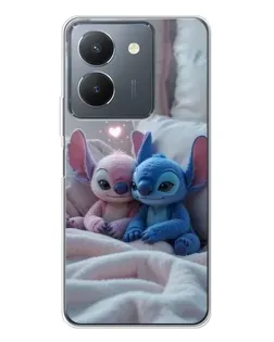 Чехол для Vivo S30 Pro Mini с картинкой «Плюшевые Стич Ангел» Чехол для Vivo S30 Pro Mini с картинкой «Плюшевые Стич Ангел»