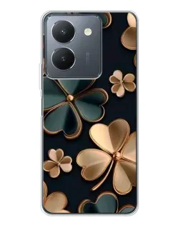 Чехол для Vivo S30 Pro Mini с картинкой «Клевер в золоте»