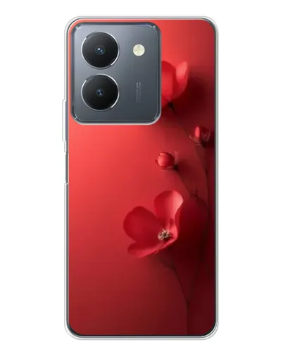 Чехол для Vivo S30 Pro Mini с картинкой «Маковые соцветия»