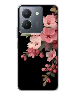 Чехол для Vivo S30 Pro Mini с картинкой «Розовая ветка сакуры»