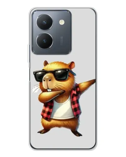 Чехол для Vivo S30 Pro Mini с картинкой «Капибара рэпер даб»