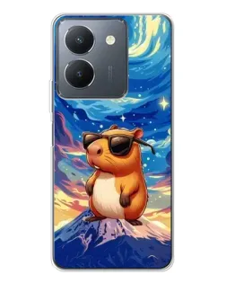 Чехол для Vivo S30 Pro Mini с картинкой «Капибара Ван Гога»