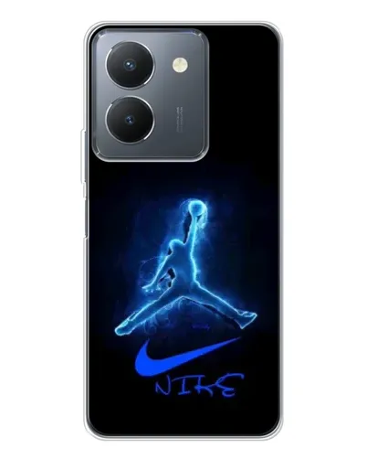 Чехол для Vivo S30 с картинкой «Jordan Neon Blue» Чехол для Vivo S30 с картинкой «Jordan Neon Blue»