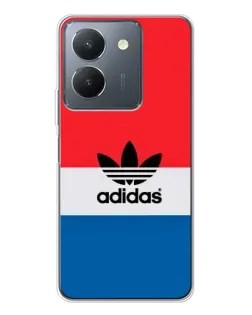 Чехол для Vivo S30 с картинкой «Ретро блоки Adidas»