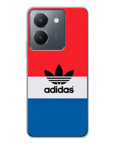 Чехол для Vivo S30 с картинкой «Ретро блоки Adidas» Чехол для Vivo S30 с картинкой «Ретро блоки Adidas»