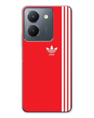 Чехол для Vivo S30 с картинкой «Красный минимализм Adidas» Чехол для Vivo S30 с картинкой «Красный минимализм Adidas»