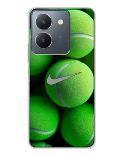 Чехол для Vivo S30 с картинкой «Теннисные мячи Найк»