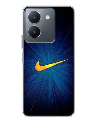 Чехол для Vivo S30 с картинкой «Синий пульс Nike» Чехол для Vivo S30 с картинкой «Синий пульс Nike»