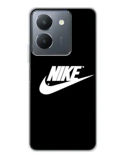 Чехол для Vivo S30 с картинкой «Мазки краски Nike»