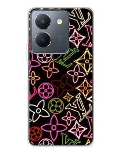Чехол для Vivo S30 с картинкой «Неоновый микс Nike»