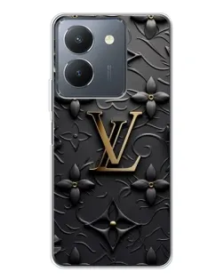 Чехол для Vivo S30 с картинкой «Кожаная текстура LV»