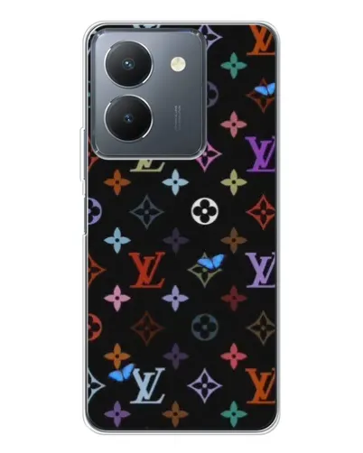 Чехол для Vivo S30 с картинкой «Цветная монограмма LV» Чехол для Vivo S30 с картинкой «Цветная монограмма LV»