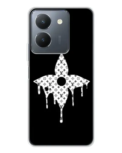 Чехол для Vivo S30 с картинкой «Цветочная монограмма» Чехол для Vivo S30 с картинкой «Цветочная монограмма»
