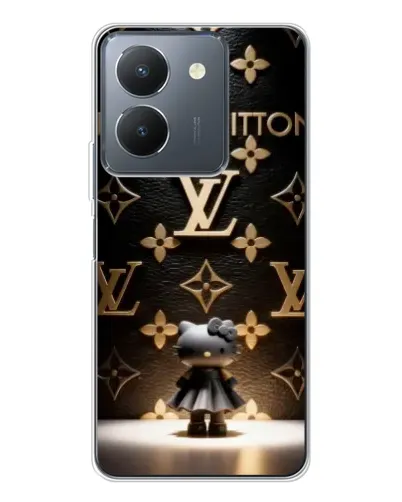 Чехол для Vivo S30 с картинкой «Монограмма с фигурой» Чехол для Vivo S30 с картинкой «Монограмма с фигурой»
