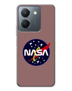 Чехол для Vivo S30 с картинкой «NASA — ретро космос» Чехол для Vivo S30 с картинкой «NASA — ретро космос»